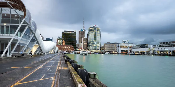 Auckland Yeni Zelanda Haziran 2014 Auckland Cruise Port Terminali Manzarası — Stok fotoğraf