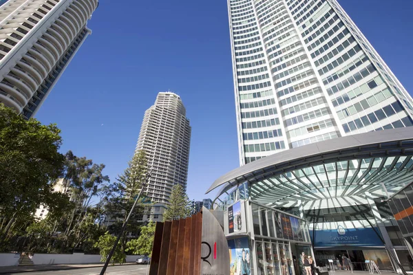 SURFERS PARADISE - OCTOBER 06TH, 2014: Q1 is a residential skyscraper in Surfers Paradise on the Gold Coast and it is the tallest building in the Southern Hemisphere