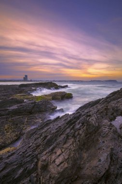 Sunrise noktası Cartwright, Sunshine Coast, Queensland, Avustralya