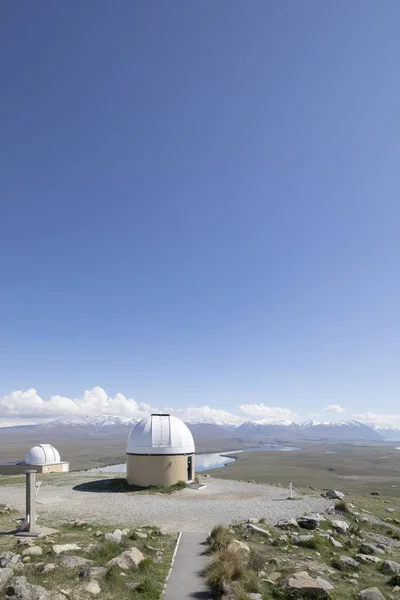 Обсерватория Озера Текапо Южном Острове Новой Зеландии — стоковое фото