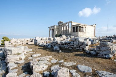 Atina, Yunanistan 'da Akropolis' te partenon