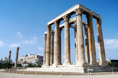 Atina, Yunanistan 'da Akropolis' te partenon
