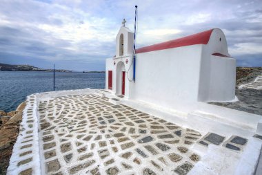 Kilise Panagia Paraportiani, Mykonos Adası, Yunanistan
