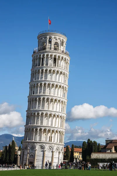 View of Leaning Tower of Pisa at daytime