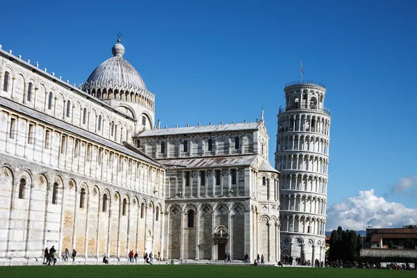 Katedral Pisa Kulesi Gündüz — Stok fotoğraf
