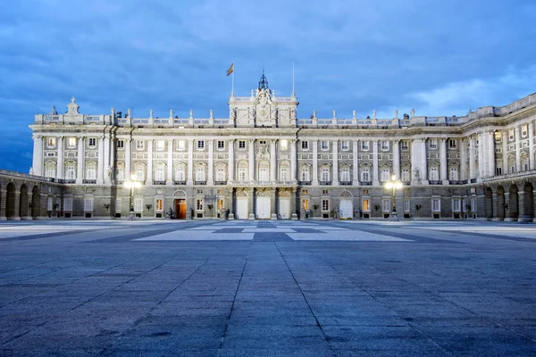 Kungliga Slottet Madrid Spanien — Stockfoto