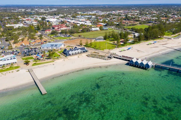 Busselton Skelesi Batı Avustralya 1841 Metre Uzunluğunda Dünyanın Uzun Ikinci — Stok fotoğraf