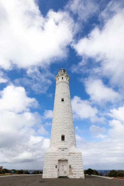 Cape Leeuwin Lighthouse Most Southwestern Point Australia Indian Ocean Meets — Stock Photo, Image