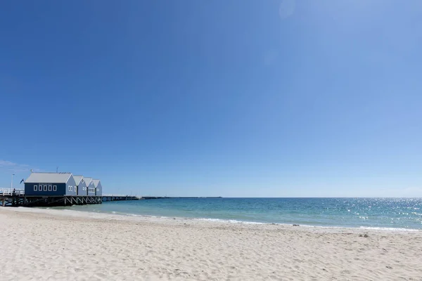 Busselton Jetty West Australië Een Langste Houten Steiger Ter Wereld — Stockfoto