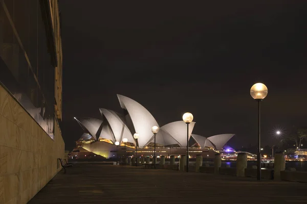 Sydney Australië Juni 2018 Dichtbij Het Iconische Sydney Opera House — Stockfoto