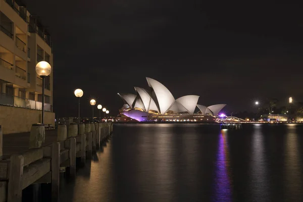 Sydney Australia Czerwca 2018 Bliska Widok Słynny Sydney Opera House — Zdjęcie stockowe