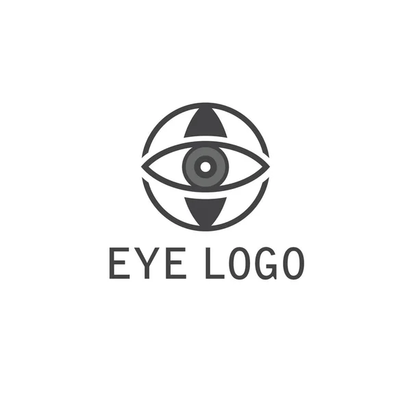 Κλασικό Σχεδιασμός Λογότυπου Μάτι — Διανυσματικό Αρχείο