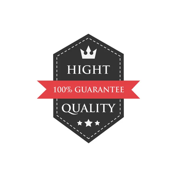 Illustration Symbol Logo Badge Emblem Discount Quality Premium Guarantee Company — Stock Vector