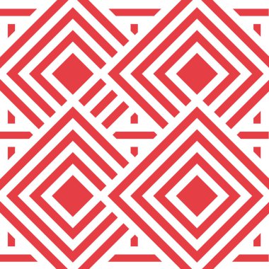 illüstrasyon kırmızı geometrik desen vektör