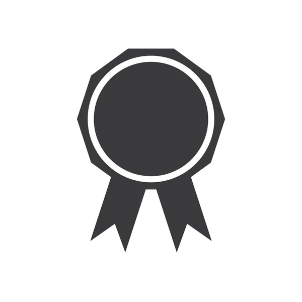 Madalya Ödülü şampiyon simgesi tasarım vektör çizim — Stok Vektör