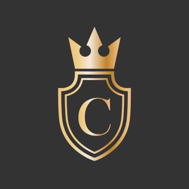 illüstrasyon kalkan sembol simge vektör