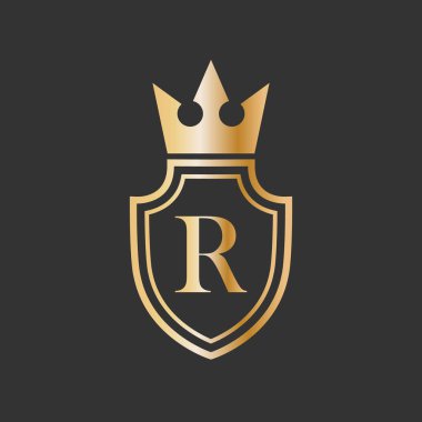 illüstrasyon kalkan sembol simge vektör