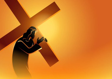 İsa onun haç Carry