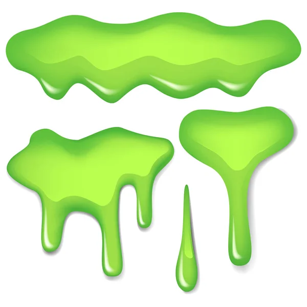 Green Slime — Stock Vector