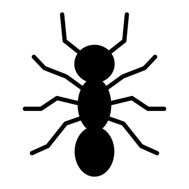 Bir karıncanın basit simgesi