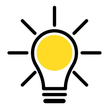 Ampulün basit simgesi