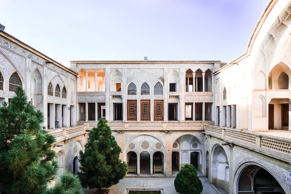 Architecture of traditional buildings in Kashan - Iran — Stock Photo, Image