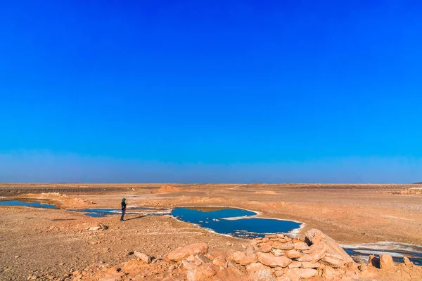 View Freshwater Spring Desert Iran — Stock Photo, Image