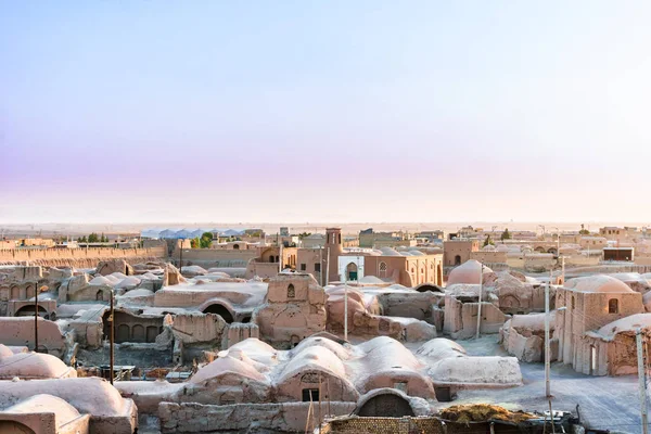 Vista Ciudadela Ghoortan Varzaneh Irán — Foto de Stock