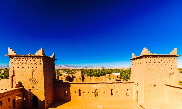 Переглянути Kasbah Amridil Оазис Skoura Марокко — стокове фото