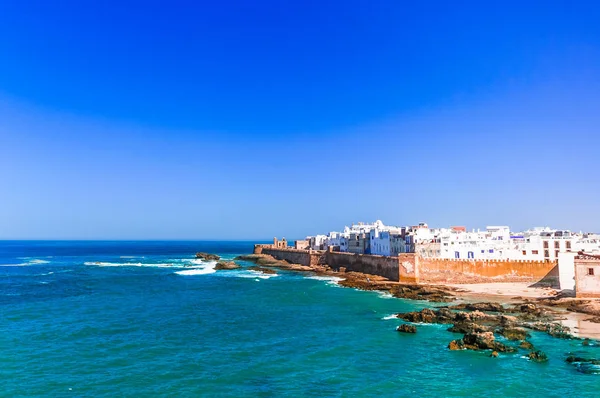 Letecký Pohled Staré Město Essaouira Maroku — Stock fotografie