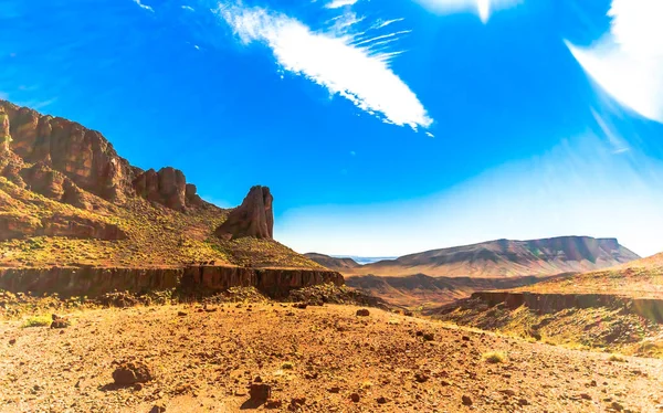 Vista Del Paisaje Montañoso Las Montañas Jbel Sarhro Marruecos —  Fotos de Stock