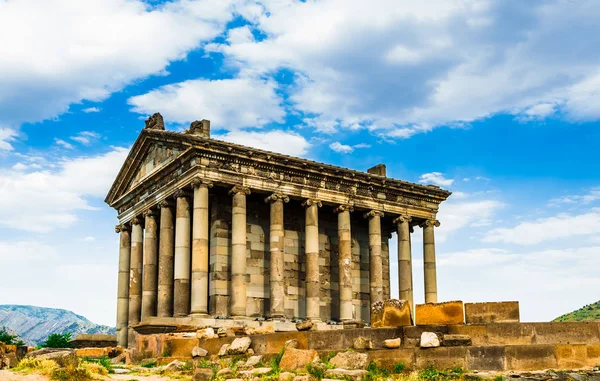 Garni Pagan Temple Det Hellenistiska Templet Republiken Armenien — Stockfoto