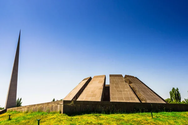 Erivan Ermenistan Karmaşık Ermeni Soykırımı Anıtı — Stok fotoğraf