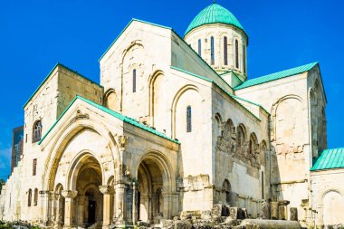 Bagrati Katedrali - Dormition Katedrali - Kutaisi, Gürcistan'daki görünümü