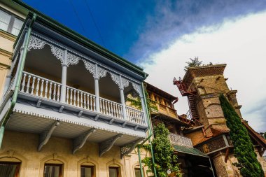 Sabit kule kukla tiyatrosu Meydanı Merkezi Tiflis, Gürcistan, Europe'görüntüleyin