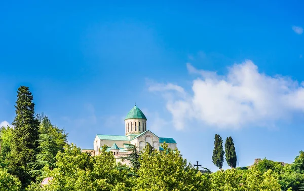 Widok Katedry Bagrati Katedra Wniebowzięcia Kutaisi Gruzja — Zdjęcie stockowe