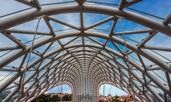 Roof Bridge Peace Tbilisi Georgia — Stock Photo, Image