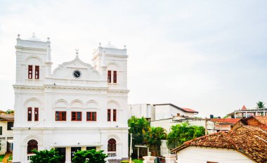 Beyaz Camii Güney bölüm eski kasaba Galle, Sri Lanka 