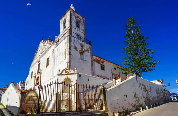 Pohled na kostel sv. Sebastiana v Lagosu. Algarve, Portugalsko — Stock fotografie