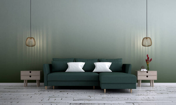 Modern Living Room Interior Design Concrete Texture Wall Pattern Background — Stock Photo, Image