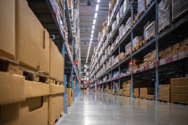 Ambar koridorda bir IKEA mağazası