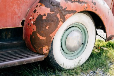 Klasik araba tekerlek 
