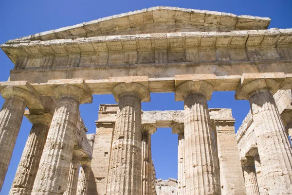 Templo de Netuno, Paestum — Fotografia de Stock