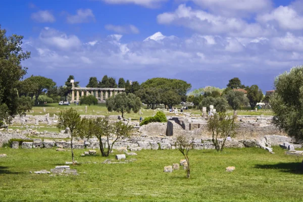 Temple of Hera, Paestum — Stock Photo, Image