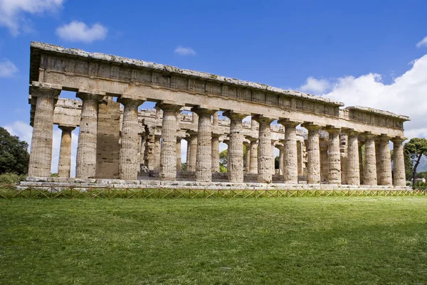 Tempio di Nettuno, Paestum — Foto Stock