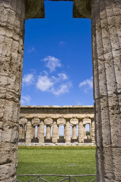 Templo de Netuno, Paestum — Fotografia de Stock