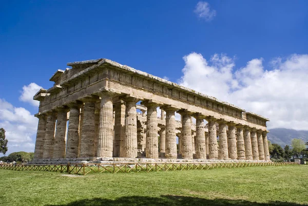 Neptunův chrám, Paestum — Stock fotografie