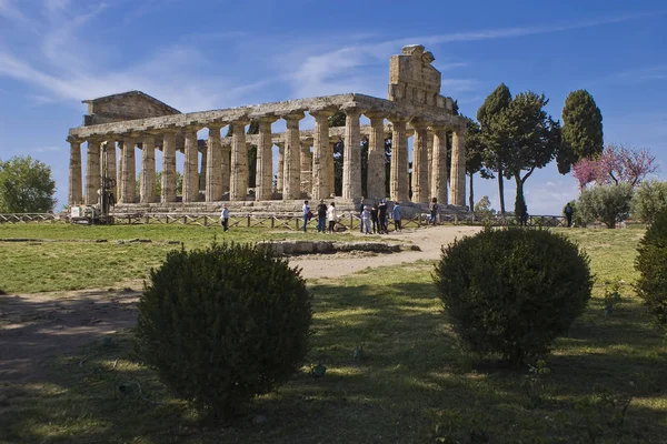 Temple of Athena, Paestum — Stock Photo, Image