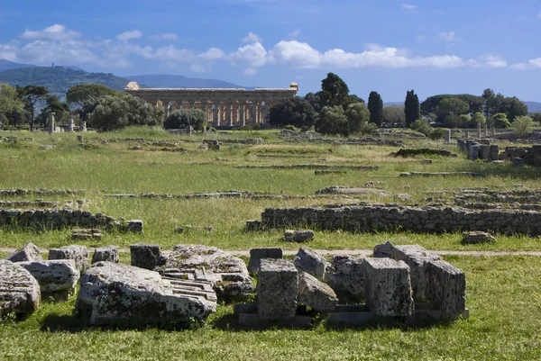Temple of Neptune, Paestum — Stock Photo, Image
