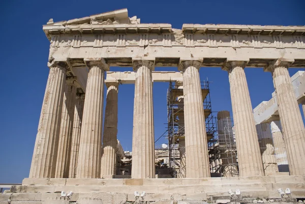 Parthenon, Akropole v Athénách — Stock fotografie